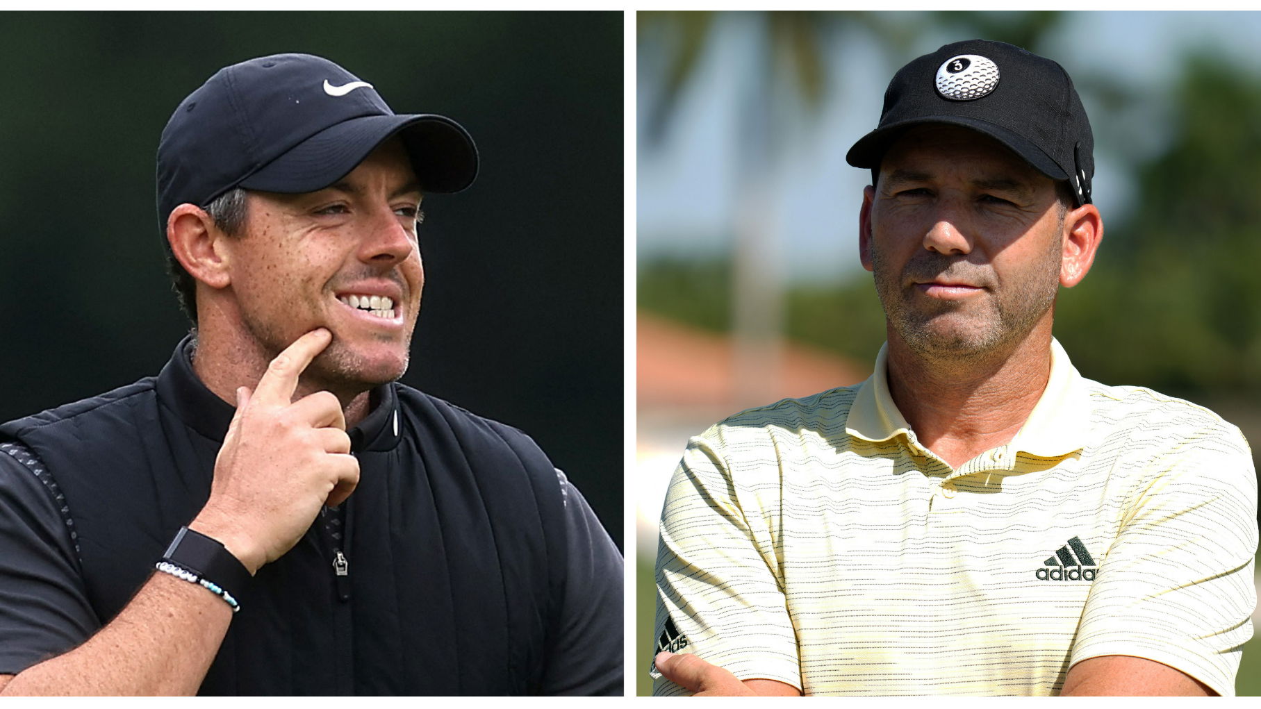 Sergio Garcia reacts to Rory McIlroy's comments about Ryder Cup betrayal